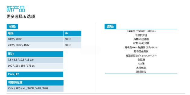 阿特拉斯空压机GA11+-30(11-30KW)