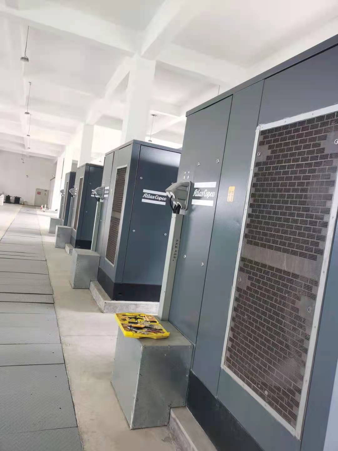 阿特拉斯空压机G315应用于飞机制造企业